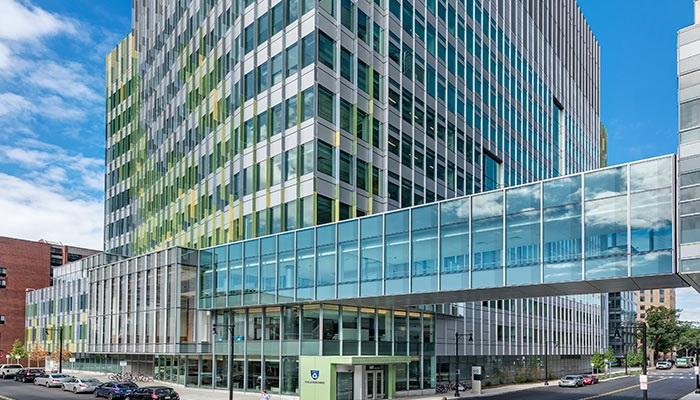 Exterior of the Hale Center 