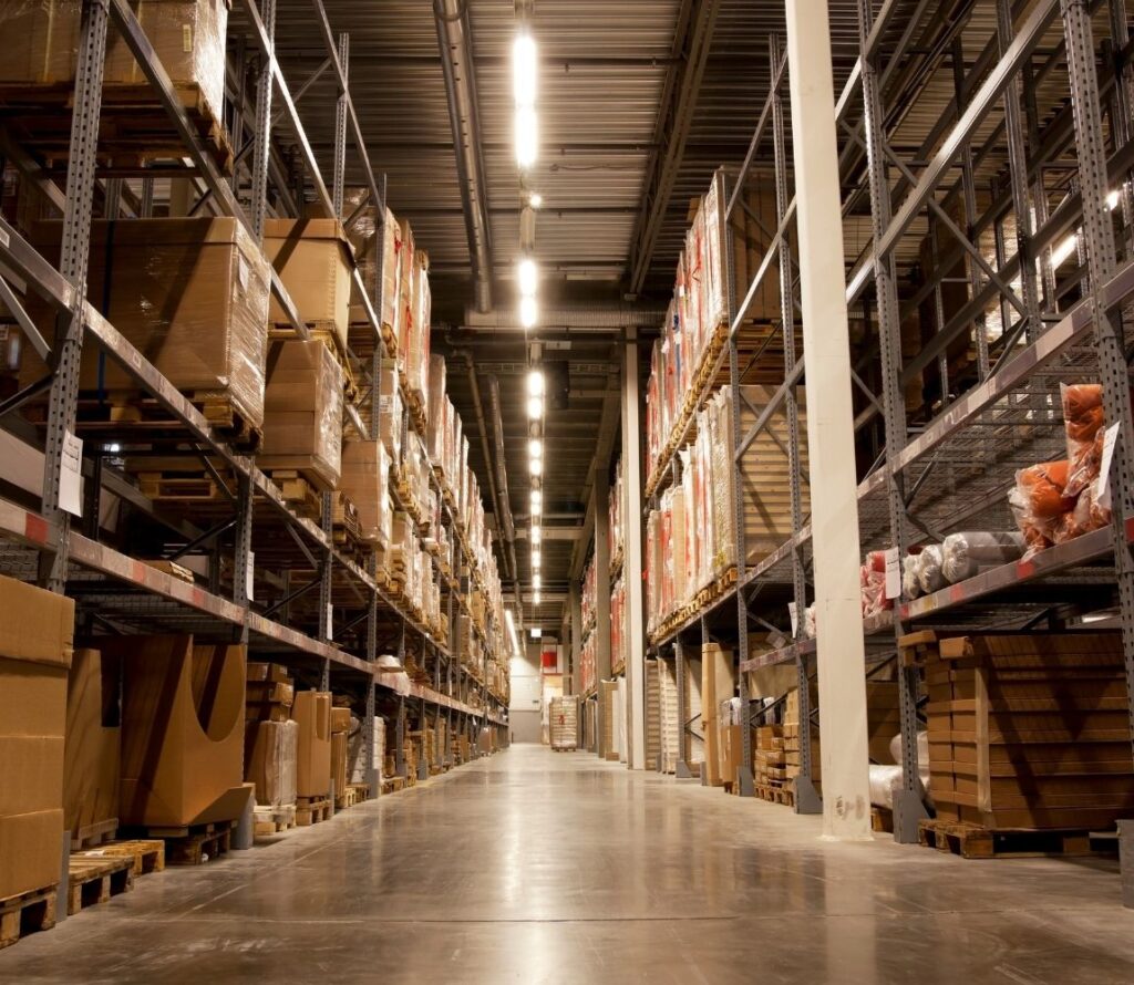 Secure warehousing facility in Jackson WY with pallet storage and forklifts