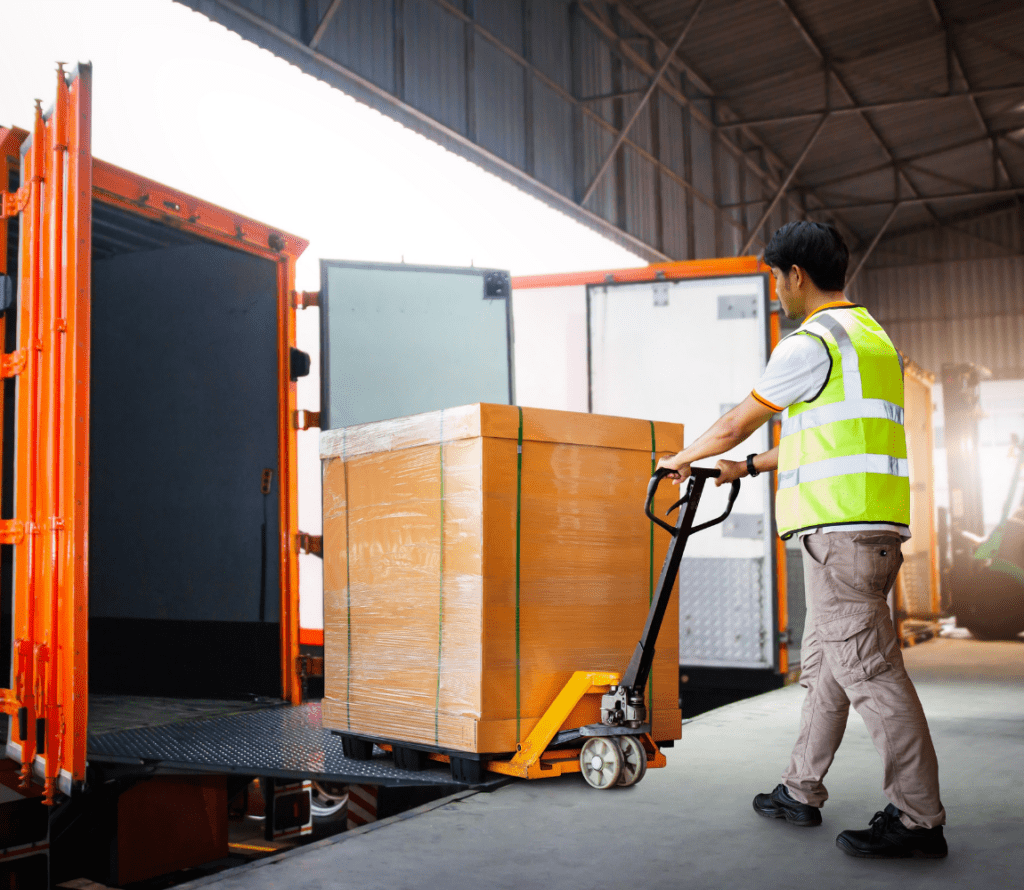 At OLIMP Warehouse, we prioritize product safety and quality through rigorous quality control in our pallet rework services.